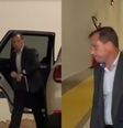 Mauro Cid chega ao STF para depor  Foto: Reprodução/TV Globo