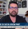 Paulo Figueiredo no vídeo em que explica o desligamento da Jovem Pan News  Foto: Reprodução