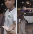 MG: Homem branco paga R$ 10 para bater de cinto em homem negro em Itaúna  Foto: Reprodução/X