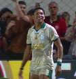  Foto: Reprodução SporTV - Legenda: Rony em ação na vitória do Palmeiras sobre o Atlético-GO / Jogada10