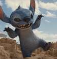 Visual do Stitch no live-action  Foto: Divulgação/Walt Disney Pictures / Contigo