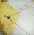 Imagem mostra o Brasil em um mapa.  Foto: wirestock / Freepik