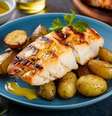 Bacalhau assado com batata  Foto: Food Fantasy | Shutterstock / Portal EdiCase