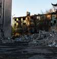Prédio destruído por bombardeios na região ucraniana de Donetsk  Foto: DW / Deutsche Welle