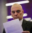 O ministro Alexandre de Moraes estava entre as vítimas selecionadas, assim como Lula e Geraldo Alckmin  Foto: Fabio Rodrigues-Pozzebom/ Agência Brasil / Perfil Brasil
