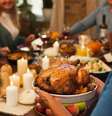 Jantar de Ação de Graças em família nos Estados Unidos.  Foto: Freepik