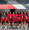 Jogadoras do time sub-20 das Bragantinas.   Foto: Divulgação/Red Bull Bragantino / Esporte News Mundo