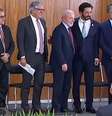 Evento reúne autoridades no Palácio do Planalto para assinatura de obras de mobilidade em São Paulo  Foto: Reprodução/CanalGov / Perfil Brasil