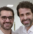 Marcelo Cosme e Frankel Brandão estão juntos há cinco anos  Foto: Reprodução: Instagram/mcosme