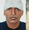 Retrato falado de um dos suspeitos de matar Vinicius Gritzbach em 8 de novembro  Foto: Reprodução/Jornal Nacional