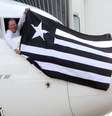 Textor na chegada.   Foto: Vítor Silva/ Botafogo / Esporte News Mundo