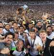 Jogadores do Botafogo comemorando.   Foto: Vitor Silva/Botafogo / Esporte News Mundo