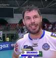 Bruninho joga pelo Vôlei Renata no mesmo horário da final da Libertadores  Foto: Reprodução/SporTV