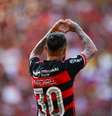  Foto: Marcelo Cortes / CRF - Legenda: Michael marcou dois gols em vitória do Flamengo sobre o Inter / Jogada10