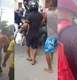 Policial mata motociclista de aplicativo em PE e é espancado na rua; vídeo  Foto: Reprodução/ X / Contigo
