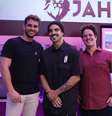 Daniel Dutra, Caio Castro e Rafael Corte são sócios no JAH Açaí  Foto: Divulgação