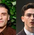 None  Foto: Oscar Isaac ( Taylor Hill/WireImage) | Timothée Chalamet no set de filmagens de 'Um Completo Desconhecido' ( James Devaney/GC Images) / Rolling Stone Brasil