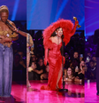 Liniker, Gloria Groove, Tadeu Schmidt e Tata Werneck Reprodução/BrazilNews  Foto: Manequim