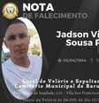 Familiares publicaram mensagem de pesar pela morte de Jadson Pires, após sofrer agressão em estação da Linha 8-Diamante, em Carapicuíba.  Foto: Facebook/Reprodução / Estadão