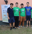 Da esquerda para a direita:Luca, Lucas, Filipe, Arthur e Larissa   Foto: Tiberius Agência Drumond