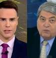 Luiz Bacci e Datena são rivais na disputa pelo público interessado no noticiário popular de fim de tarde  Foto: Reprodução