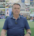 Bolsonaro em mensagem de vídeo para Milei  Foto: Reprodução/Instagram:@bolsonarosp