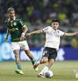 Botafogo e Palmeiras entram em campo disputando o título do Brasileirão  Foto: Getty Images/Miguel Schincariol 
