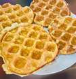 WAFFLE DE BANANA E AVEIA  Foto: Bake and Cake Gourmet