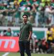 Abel Ferreira lamentou desempenho do Palmeiras, mas negou que 'tudo esteja errado'.  Foto: Felipe Rau/Estadão / Estadão
