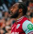  Foto: Divulgação/West Ham - Legenda: Michail Antonio tem estado de saúdo estável após se envolver em grave acidente / Jogada10