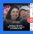 Card ajuda ao RS  Foto: Reprodução/Instagram / Estadão