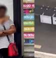 SP: mulher é feita refém em frente a ponto de ônibus na Avenida Paulista  Foto: Reprodução/X