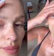 Yasmin Brunet exibe tanquinho e revela surpresa em momento de malhação: 'Morri'  Foto: Reprodução/Instagram / Contigo
