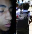 Agressão foi filmada por colegas de escola em Portugal  Foto: Divulgação e Agência Brasil/Marcelo Camargo