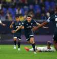 Oussama Idrissi comemora gol que abriu o placar contra o Botafogo  Foto: Getty Images/Christopher Pike