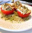 TOMATE HOLANDÊS RECHEADO COM ATUM  Foto: Bake and Cake Gourmet