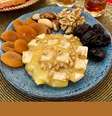 QUEIJO BRIE NA AIRFRYER COM MEL E NOZES  Foto: Bake and Cake Gourmet