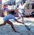Isa Massaioli e Davi Ballerini   Foto: Ivan Sorti/Copa do Mundo de Beach Tennis / Esporte News Mundo