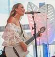 Cantora Claudia Leitte se envolveu em mais uma polêmica ao não cantar o nome de um orixá em uma música.  Foto: Camila Barreto/Divulgação / Estadão