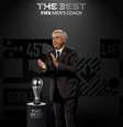  Foto: Divulgação / FIFA - Legenda: Ancelotti leva o prêmio de melhor técnico da Fifa / Jogada10