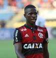 Vini Jr. com a camisa do Flamengo  Foto: Getty Images/NurPhoto