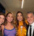 Daniela Beyruti, Lívia Andrade, Patrícia Abravanel e Luciano Huck  Foto: @patriciaabravanel | Reprodução 