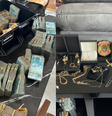 Polícia Federal apreendeu dinheiro, objetos e armas em operação nesta terça-feira, 17, contra corrupção policial  Foto: Divulgação/Polícia Federal