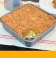 CUCA CREMOSA DE BANANA COM PAÇOCA  Foto: Bake and Cake Gourmet