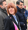 Gisèle Pelicot foi dopada pelo marido por quase uma década para que desconhecidos recrutados por ele estuprassem a esposa  Foto: REUTERS/Alexandre Dimou
