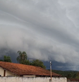 Nuvem gigante deixa moradores em alerta no interior de SP  Foto: Cedido ao Terra