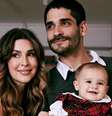 Fernanda Paes Leme e Victor Sampaio são pais da pequena Pilar  Foto: André Nicolau / Caras Brasil
