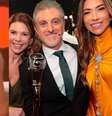 Eliana, Daniela Beyruti, Luciano Huck e Patrícia Abravanel  Foto: Reprodução/ Instagram / Mais Novela