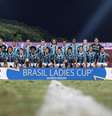 Atletas da equipe gaúcha abandonaram o campo após o ocorrido – Fotos: Guilherme Veiga / Brasil Ladies Cup  Foto: Jogada10