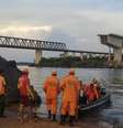 Ponte que ligava o Tocantins ao Maranhão desabou  Foto: Divulgação/PMTO